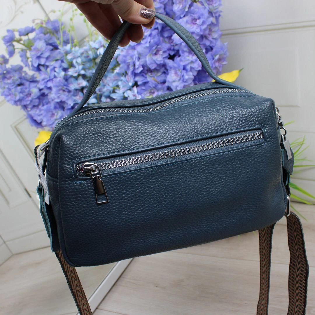 Сумка джинс крос-боді молодіжна для щоденного використання